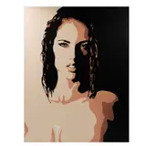 Luis Guillermo Márquez, Personaje femenino, Óleo sobre tela