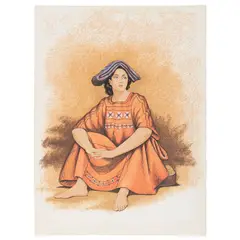 Victor Gutierrez, Flor mestiza, Serigrafía 73 / 120