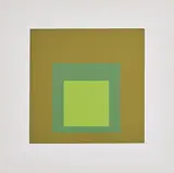 Tuscany by Josef Albers, 1966, Farbserigrafie auf leichtem Karton, sold Sep 2021