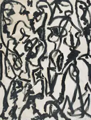 Jürgen Böttcher, "Dasein", 1991, Öl auf Leinwand