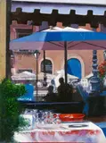 Tom Blackwell, "Lunch, Piazza Navona, Rome"