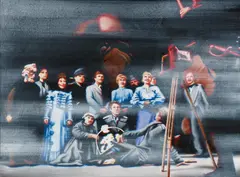 Sławomir Elsner, "Panorama 95 (Duzy Mazy Teatr)", 2006, Öl auf Leinwand