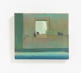 Jānis Avotins, "Sentinel", 2004, Acryl auf Leinwand