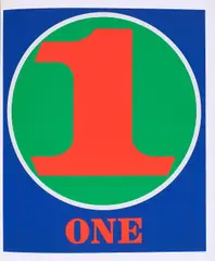 Numbers by Robert Indiana, 1968, Gebundene Buchausgabe mit 10 Farbserigrafien auf Velin, sold May 2021