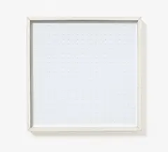 Antonio Scaccabarozzi, Ohne Titel, 1973, Acryl auf Leinwand, perforiert