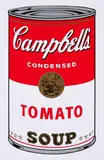 Campbell's Soup by Andy Warhol, 1968, Farbserigrafie auf Papier, sold May 2021