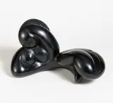 Polo, Nu allongé, 2008, Bronze, schwarz patiniert