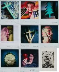 Anna & Bernhard Blume, Konvolut von 9 Fotografien, 1981-1997, 8 Polaroids und 1 Gelatinesilber-Abzug