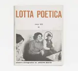 Joseph Beuys, Lotta Poetica, 1975, Katalog mit 24 s/w Fotografien, unpaginiert