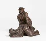 Alfred Hrdlicka, Nymphe und Satyr