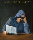 Roland Mertens, San Mandato, 2016, Öl auf Hartfaser
