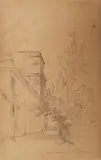 Oswald Achenbach, Italienischer Palast