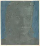 Franz Gertsch, Natascha II, 1987, Farbholzschnitt auf Japan