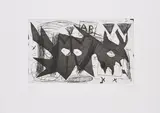 A. R. Penck, Aus: Westerlebnisse, 1982, Radierung auf Velin
