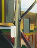 Thomas Scheibitz, Ohne Titel, 1996, Öl auf Leinwand