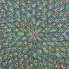 Carlos Rolón, "Study for Cherry Blossom Dreams", 2000, Acryl und Resin auf Holz