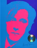 Brian Ferry, Aus: "Columbus - In search of a new tomorrow", 1992, CD auf Farbserigrafie auf leichtem Karton