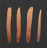 Ohne Titel by Günther Förg, 2001, Acryl auf Kupfer auf Holzplatte., sold Sep 2019