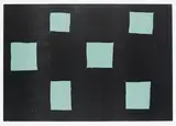 6 Rechtecke by Günther Förg, 1991, Farbholzschnitt auf strukturiertem Bütten, sold Feb 2020