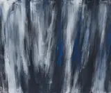 Raimund Girke, "dämmerungsnah", 1996, Öl auf Leinwand
