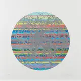 Horst Gläsker, Ohne Titel (Der Grande Splash), Farblithografie und Serigrafie auf Velin