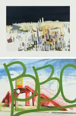 Klaus Hartmann, Konvolut von 2 Gemälden, Acryl auf Leinwand