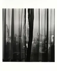 Fritz Henle, Manhattan - The Empire State Building from my Room in The Hotel Americana, Späterer Abzug. Gelatinesilberabzug