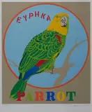 Robert Indiana, Parrot, 1971, Farbserigrafie auf Schoeller Parole