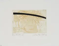 Volker Bartsch, Querdenker, 2007, Farbradierung auf Bütten