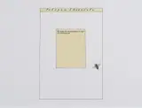 Ilya Kabakov, Fly (Aus: "Columbus - In Search of a New Tomorrow"), 1992, Farbserigrafie auf leichtem Karton