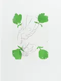 Georg Baselitz, Romantik I, 1999, Farbige Aquatintaradierung auf BFK RIVES FRANCE (Wasserzeichen)