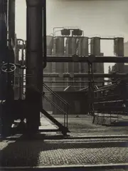 Werner Mantz, SBB Geleen, Niederlande, 1937, Vintage. Gelatinesilberabzug