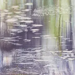 Wasser by Matthias Meyer, 2005, Öl auf Leinwand, sold Jan 2020