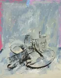Willy Meyer-Osburg, Ohne Titel (Stillleben), 1989, Öl auf Leinwand