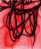 Julio Rondo, "Exterior 3 (By the Chruch)", 2007, Acryl unter Glas und Acryl auf Holz