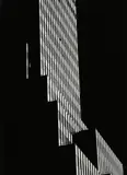 Horst Schäfer, New York, Hochhausfassade 38th Ave, 1962, Barytabzug