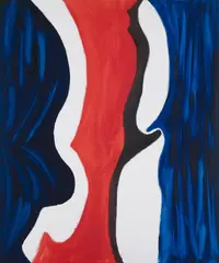 Christoph Scheibler, "Petersburg", 1998, Öl auf Leinwand