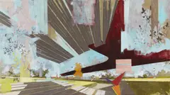 David Schnell, Pause, 2007, Öl auf Leinwand