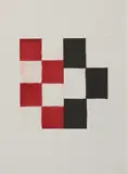 Sean Scully, Barcelona Diptych II, 1996, Farbaquatintaradierung auf ARCHES FRANCE (Wasserzeichen)
