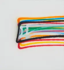 Orizzontaleverticale by Nelio Sonego, 2007, Acryl und Sprühfarbe auf Leinwand, sold Mar 2020
