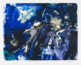 Fred Thieler, Ohne Titel, 1990, Farbserigrafie auf Velin