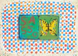 Joe Tilson, Conjunction, Swallowtail, Sasso, 1996, Farbserigrafie und -holzschnitt auf Bütten