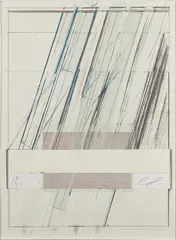 Aus: Hommage à Picasso by Cy Twombly, 1973, Farboffset und Lithografie auf leichtem Karton, sold Sep 2019