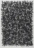 Günther Uecker, Nagelbrett, 1994, Lithografie auf BFK RIVES (Wasserzeichen)