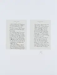 Peter Ustinov, Aus: "Columbs - In search of a new tomorrow", 1992, Farbserigrafie auf leichtem Karton
