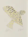 Georges Braque, Le Repace (Aus: "Lettera Amorosa"), 1963, Farblithografie auf ARCHES (Wasserzeichen)
