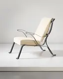 Luigi Caccia Dominioni, Rare 'Battibius' armchair
