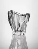 Tapio Wirkkala, 'Jäävuori' (Iceberg) vase, model no. 3794, 1955, Still-mould bown crystal glass