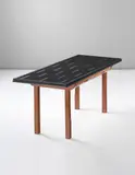 Oscar Nilsson, Table, circa 1934, Ebony, pear wood