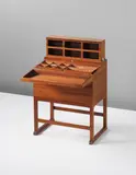 Jacob Hermann, Unique sewing cabinet, 1948, Mahogany, ivory